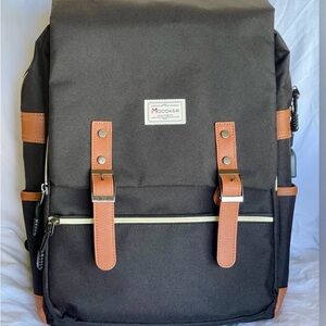 Modoker Black Backpack